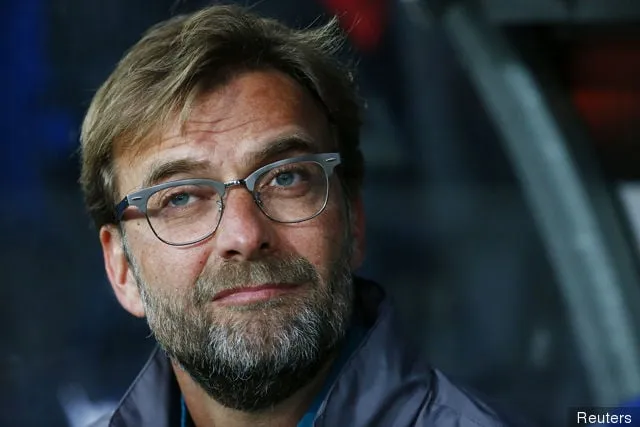 L'allenatore del Liverpool Juergen Klopp' title='Roy Evans felice del primo anno di Jurgen Klopp al Liverpool