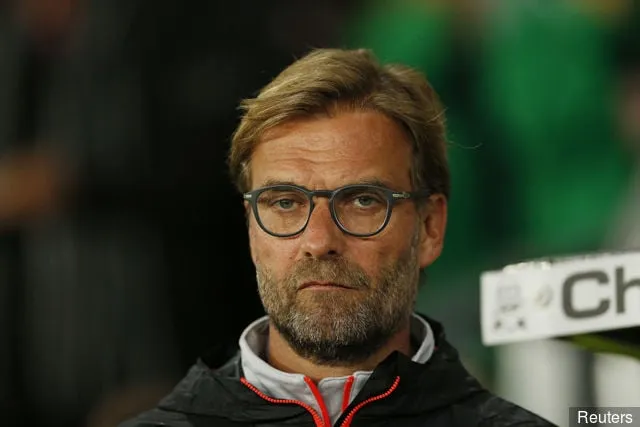 L'allenatore del Liverpool Juergen Klopp' title='Roy Evans felice del primo anno di Jurgen Klopp al Liverpool