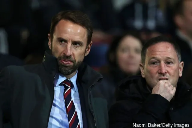 Englannin joukkueen manageri Gareth Southgate osallistuu Englannin ja Saksan väliseen kansainväliseen ystävyysotteluun Vitality Stadiumilla 26. maaliskuuta 2019 Bournemouthissa Englannissa.' title='Everton Academy -tuote Ross Barkley osoittaa nyt epäilijöilleen väärän Chelseassa ja Englannissa.