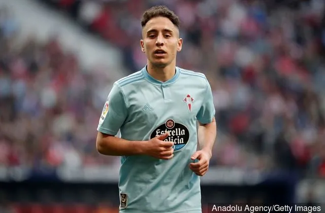 Emre Mor, az RC Celta de Vigo játékosa akcióban a Club Atletico de Madrid és az RC Celta de Vigo közötti La Liga mérkőzésen a Wanda Metropolitanóban 2019. április 13-án, Madridban, Spanyolországban.' title='Emre Mornak megvan a tehetsége ahhoz, hogy Leedsben sikeres legyen, de megvan a hozzáállása?