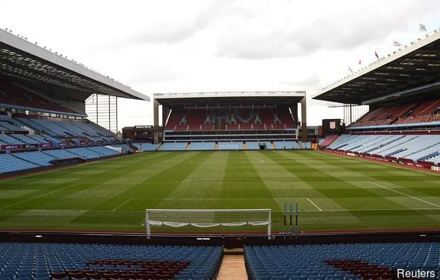 Generel udsigt over Villa Park' title='Preston North Ends Callum Robinson forudser den modtagelse, han får fra Aston Villa-fans på lørdag