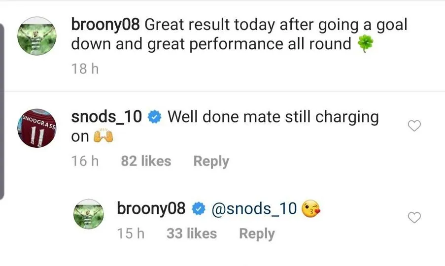 Snodgrass-Nachricht' title='Robert Snodgrass sendet eine Sechs-Wörter-Nachricht an Celtic-Kapitän Scott Brown