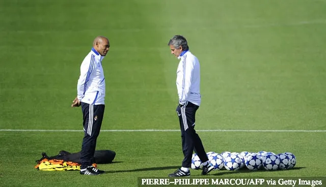 Réal Madrid' title='Jose Mourinho envoie un message à l'ancien assistant de Chelsea, Jose Morais
