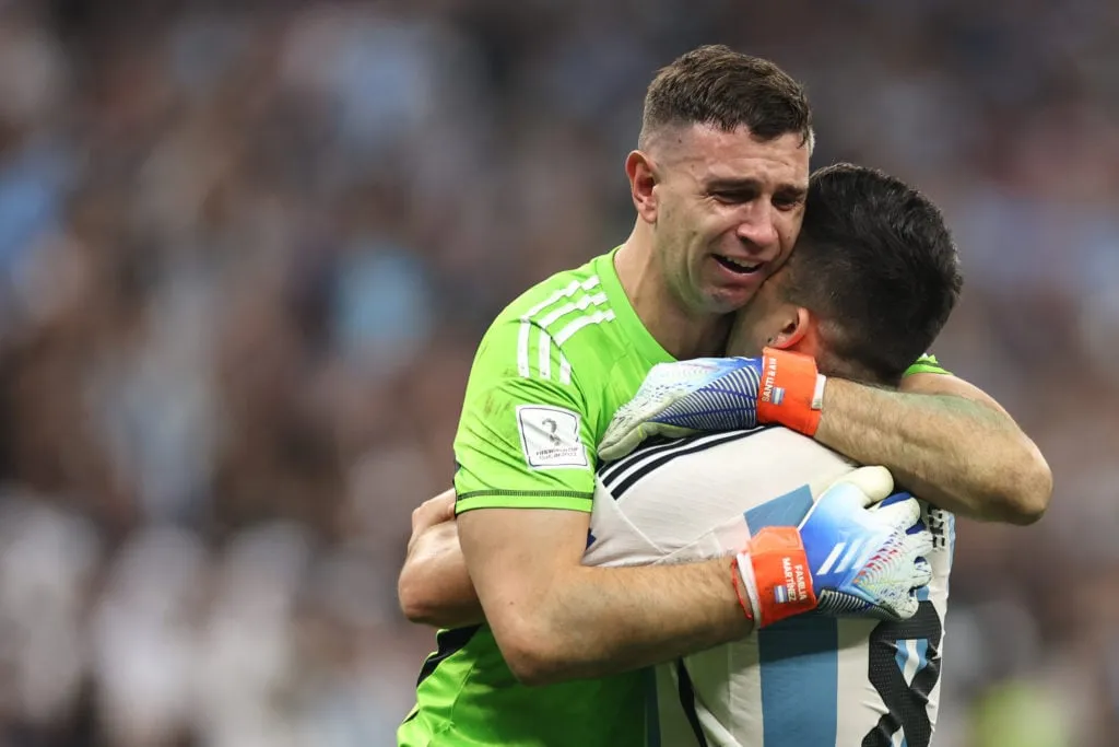 Argentinië versus Frankrijk: Finale - FIFA Wereldbeker Qatar 2022' title='Ian Wright maakt aanspraak op Arsenal nadat Emi Martinez het WK wint met Argentinië