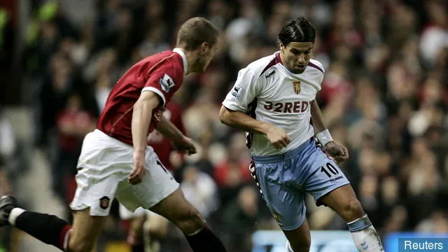Aston Villa' title='Milan Baros sier at han skulle ønske han aldri hadde forlatt Liverpool for Aston Villa