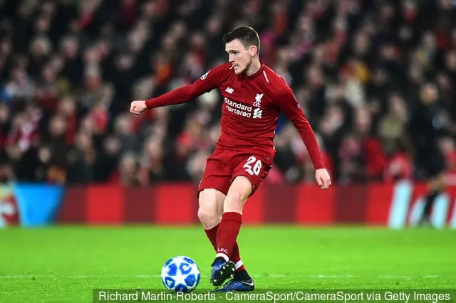 Liverpool' title='A liverpooli Andrew Robertson a világ legjobb balhátvédje?