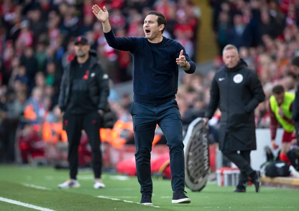 리버풀 대 에버턴 - 프리미어 리그' title='지난번 Everton이 상위권에서 강등되었을 때 리버풀은 어디에서 끝났습니까?