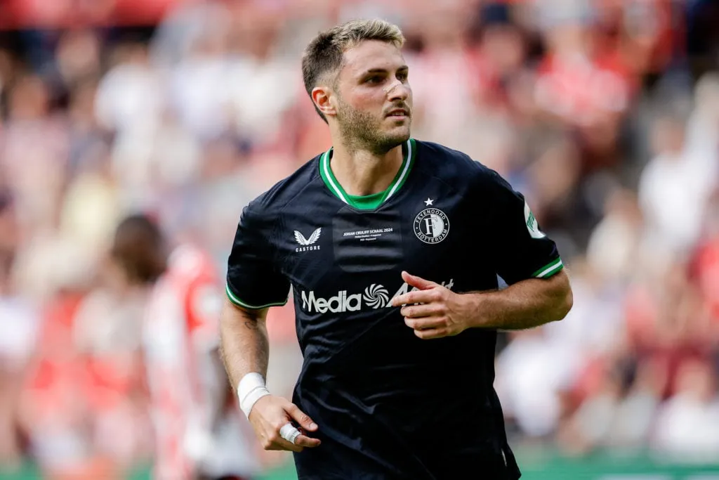 PSV Eindhoven v Feyenoord Rotterdam - Nederlandsk Super Cup' title='Nottingham Forests mislykkede avtale på 30 millioner pund, en heldig unnslippe da skade gjør at stjernen blir båret av