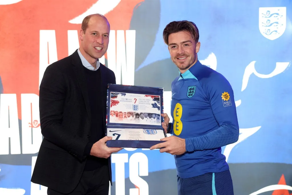 I convocati dell'Inghilterra per i Mondiali 2022' title='Jack Grealish si unisce a David Beckham in Inghilterra