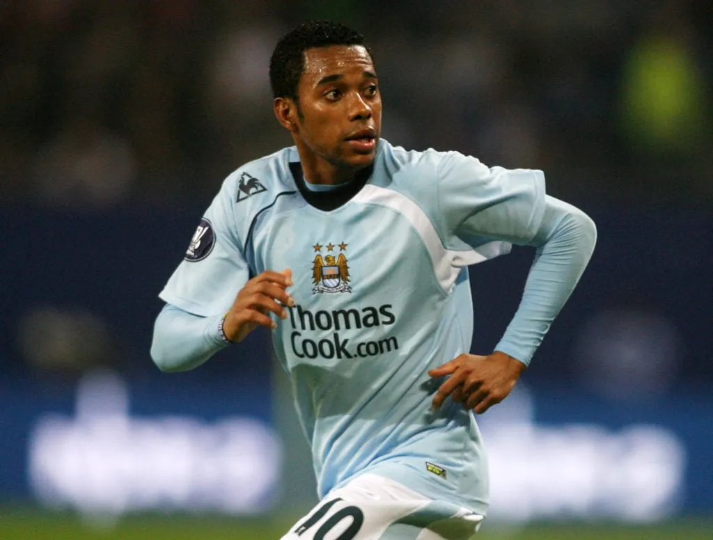 Robinho - Fotbollsanfallare Manchester City FC Brasilien' title='Bruno har sitt nummer: Joelinton uppmanar en man på £606000 per vecka att gå med i Newcastle