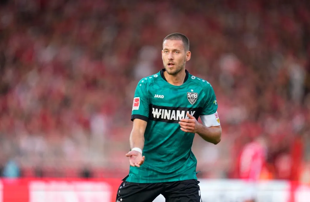 1. FC 우니온 베를린 v VfB 슈투트가르트 - 분데스리가' title='Waldemar Anton이 Arsenal로 이적하는 것은 선수 프로필과 그가 적합한 곳을 연결합니다.