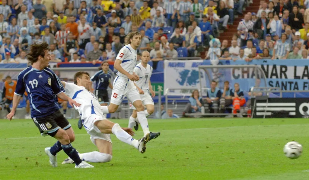 Argentijnse aanvaller Lionel Messi (19) sc' title='Wereldbeker: Alle 10 Lionel Messi-goals vóór de halve finale van Argentinië in 2022 tegen Kroatië