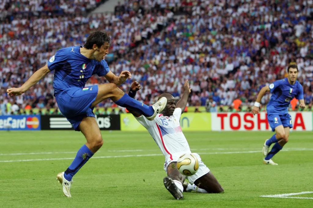 Fotball - FIFA World Cup 2006 - Finaler - Italia mot Frankrike' title='Thierry Henry Zinedine Zidane i 2006 World Cup Team of the Tournament