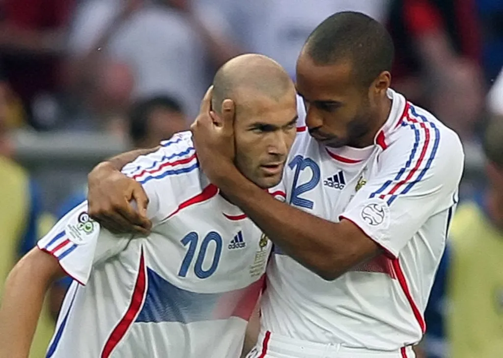 2006 World Cup Team of the Tournament' title='Thierry Henry Zinedine Zidane i 2006 World Cup Team of the Tournament