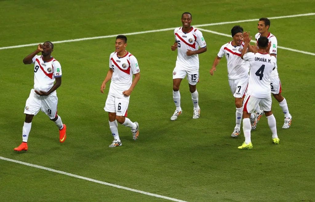 Uruguay v Costa Rica: Gruppe D - 2014 FIFA World Cup Brasil' title='Hvor langt kom Costa Rica i verdensmesterskapet i 2014? Episk løp på nytt