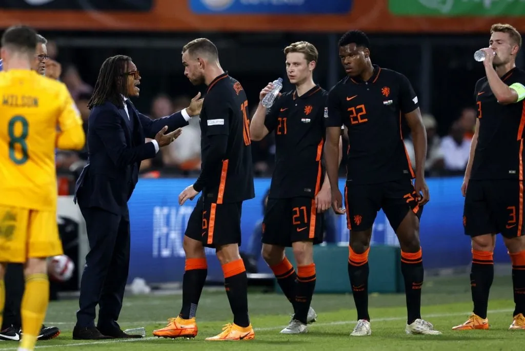 UEFA Nations League - League Path Group 4' title='Minner om Nederland-assistent Edgar Davids minneverdige Tottenham-trolldom
