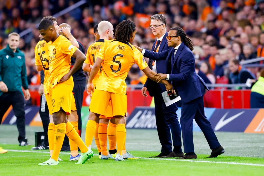 Nederland mot Belgia: UEFA Nations League - League Path Group 4' title='Minner om Nederland-assistent Edgar Davids minneverdige Tottenham-trolldom