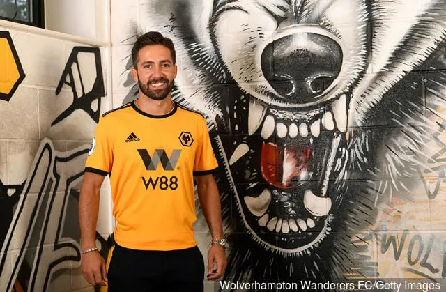Nysignering Joao Moutinho på Sir Jack Hayward Training Ground 24. juli 2018 i Wolverhampton England.' title='Wolves skaper sitt eget stykke Premier League-historie i Burnley-seieren