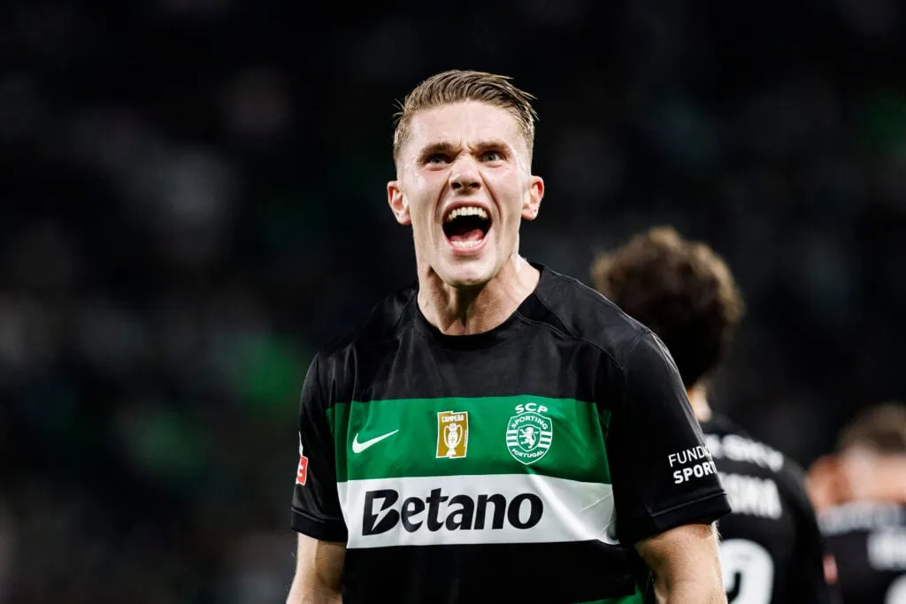 Sporting Clube de Portugal v Sporting Clube de Braga - Liga Portugal Betclic' title='Mikel Merino ha hecho algo que ningún jugador del Arsenal ha logrado en nueve temporadas y puede cambiar los planes de transferencia de Mikel Arteta.