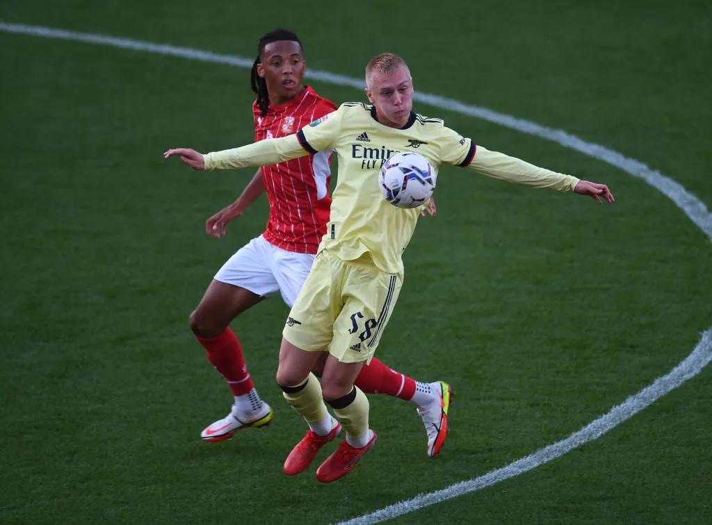 「あのフィニッシュは冗談だ」:アーセナルのティーンエイジャーの最新ゴールに選手たちが反応 ジャマル・ムシアラも大満足' title='「あのフィニッシュは冗談だ」:アーセナルのティーンエイジャーの最新ゴールに選手たちが反応 ジャマル・ムシアラも大満足