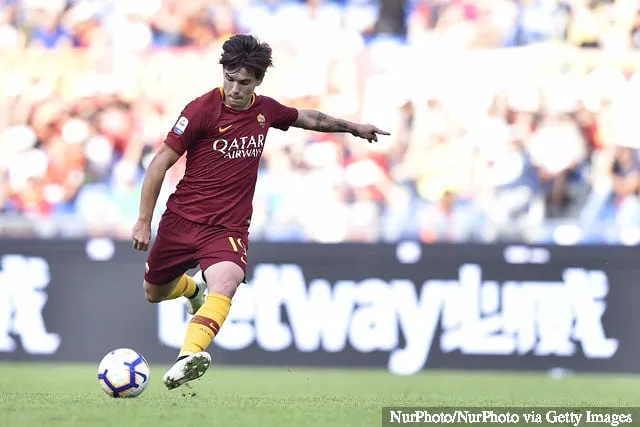 Ante Coric fra AS Roma under Serie A-kampen mellem Roma og SPAL på Stadio Olimpico Rom Italien den 20. oktober 2018' title='Hvad skete der med det tidligere Liverpool- og Tottenham-mål Ante Coric?