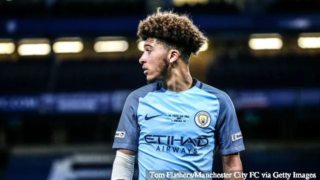 Chelsea – Manchester City FA Youth Cupin finaalin toinen osa Stamford Bridge Manchester City' title='Exclusive: Entinen Manchester Cityn partiolainen muistaa Jadon Sanchon 15-vuotiaana