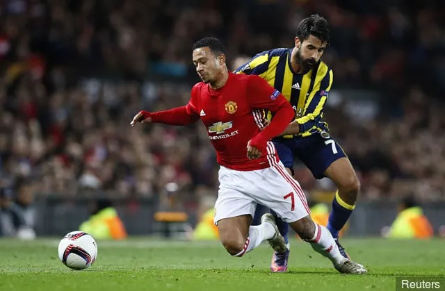 Manchester United' title='Eljero Elia partage ses conseils à Memphis Depay concernant Tottenham