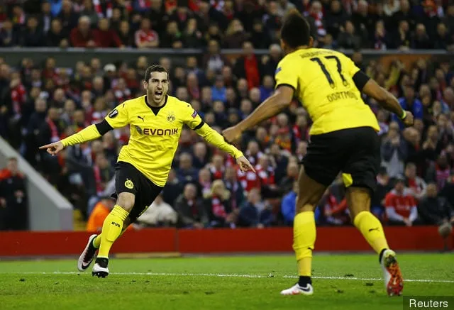 Borussia Dortmund' title='Rapport: Borussia Dortmund kräver 30,8 miljoner pund för Henrikh Mkhitaryan