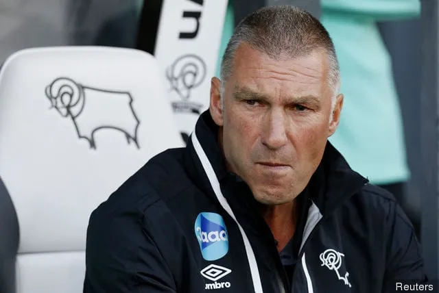 A Derby County menedzsere, Nigel Pearson' title='Következő Wolves menedzser fogadási szorzók: Freedman visszahúzza Lambert mögé, és felbukkan Jol
