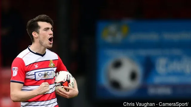 Doncaster Rovers' title='Rapport : Sunderland et QPR ciblent John Marquis disponible à des prix avantageux