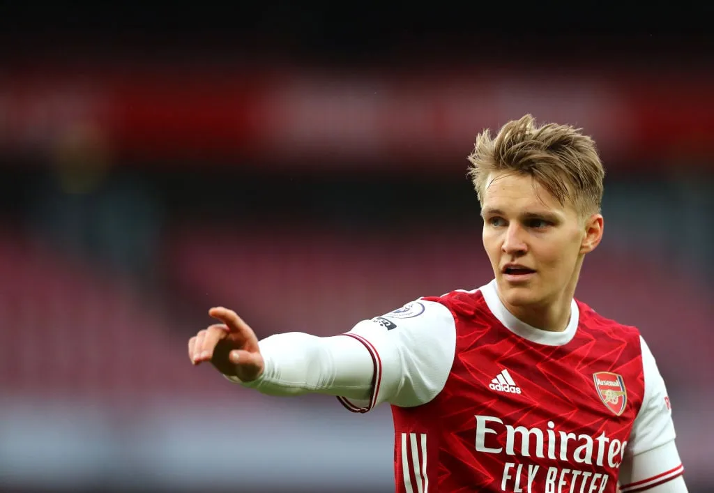 Arsenale di Martin Odegaard' title='Mikel Arteta ha appena commesso un errore di trasferimento dell'Arsenal, il 21enne 'soffrirà' – esperto