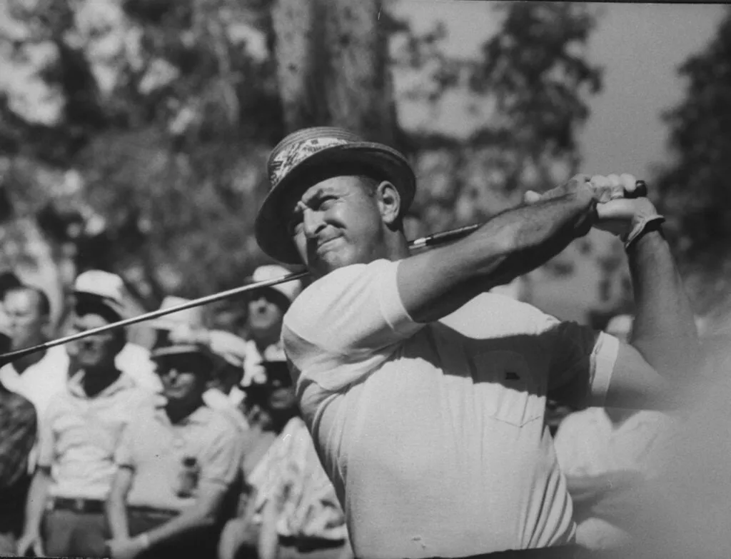 Sam Snead' title='Kaikkien aikojen eniten PGA Tour -voittoja saaneet parhaat golfaajat, missä Scottie Scheffler sijoittuu