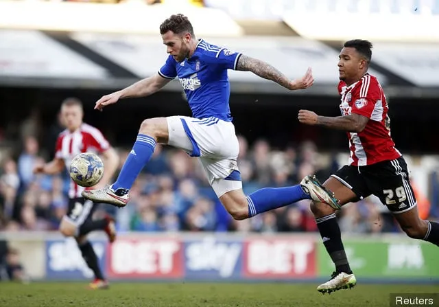 Ipswich-stad' title='Newcastle United is dichtbij de zet van Daryl Murphy
