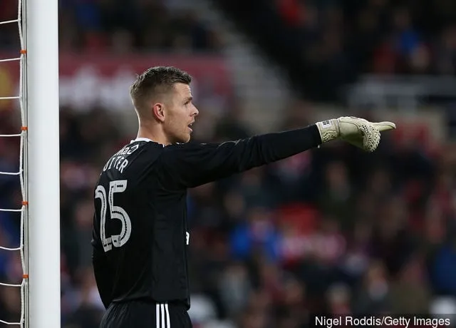 Robbin Ruiter di Sunderland durante la partita del campionato Sky Bet tra Sunderland e Reading allo Stadium of Light il 2 dicembre 2017 a Sunderland, Inghilterra.' title='I tifosi del Sunderland reagiscono su Twitter mentre Robbin Ruiter si unisce al PSV Eindhoven