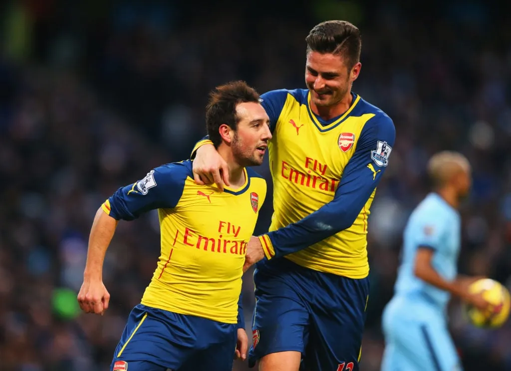 Manchester City vs Arsenal - Valioliiga' title='Hän on maailmancupin voittaja, jonka Arsene Wenger allekirjoitti vuonna 2012 – nyt hän tekee maaleja huvin vuoksi 39-vuotiaana Puolan Ekstraklasassa.