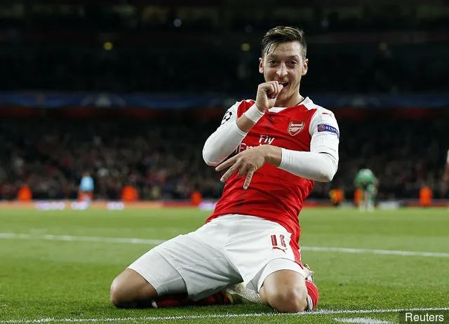 Arsenal' title='Mesut Özil indrømmer, at Arsenal altid var hans destination efter Real Madrid