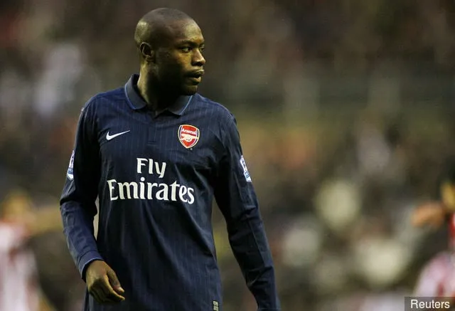 William Gallas - Arsenal' title='William Gallas gør en observation om Tottenham Hotspurs trup