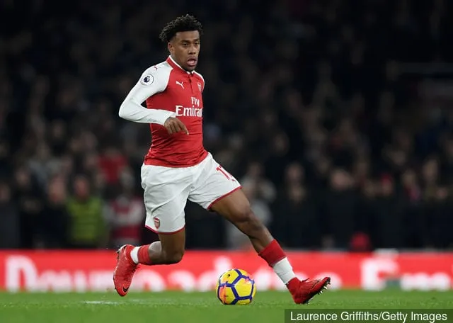Arsenal-fans reageren op de banden tussen Everton en Alex Iwobi
