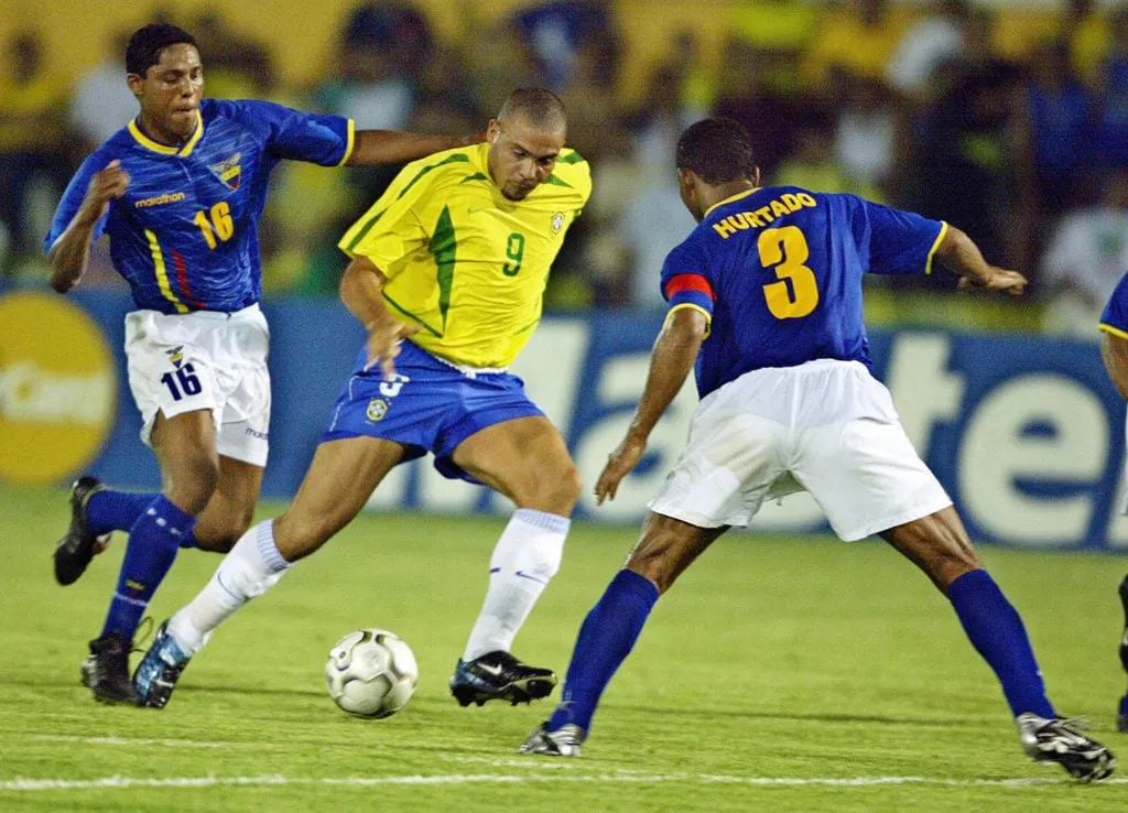 브라질 축구스타 호나우두 나자리오(C)' title='호날두는 월드컵을 몇 번이나 우승했나요? 브라질 아이콘의 토너먼트 기록