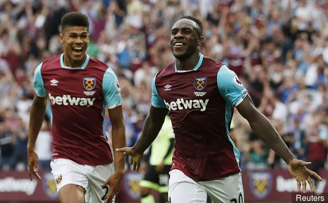 West Ham United' title='Michail Antonio del West Ham: la temporada en imágenes hasta ahora