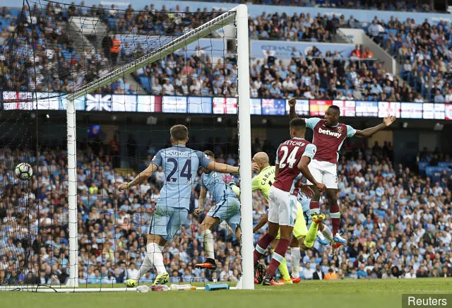 West Ham United' title='Michail Antonio del West Ham: la temporada en imágenes hasta ahora