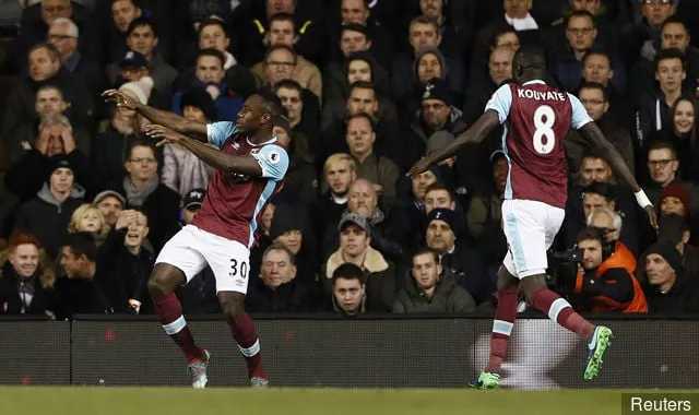 West Ham United' title='Michail Antonio del West Ham: la temporada en imágenes hasta ahora