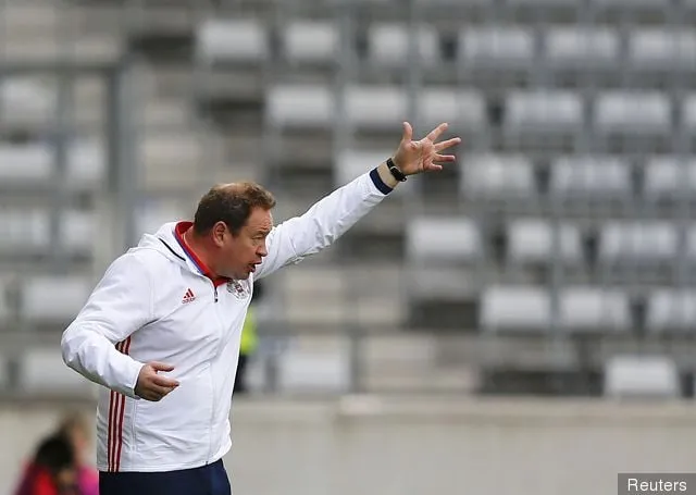 Fodbold - Rusland v Tjekkiet - International venskabskamp' title='England vs Rusland: Sådan sammenlignedes de i EM 2016-kvalifikationen