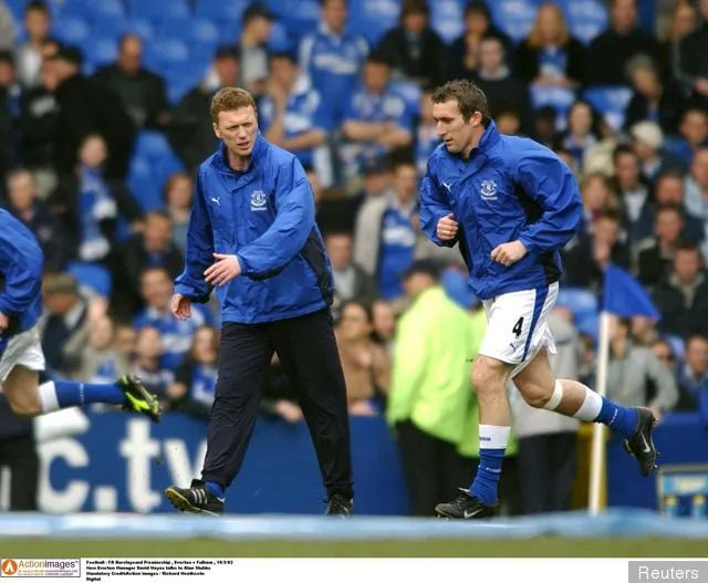 Bilden levereras av Action Images' title='Everton är inte längre People's Club-sprängningarna Tony Hibbert