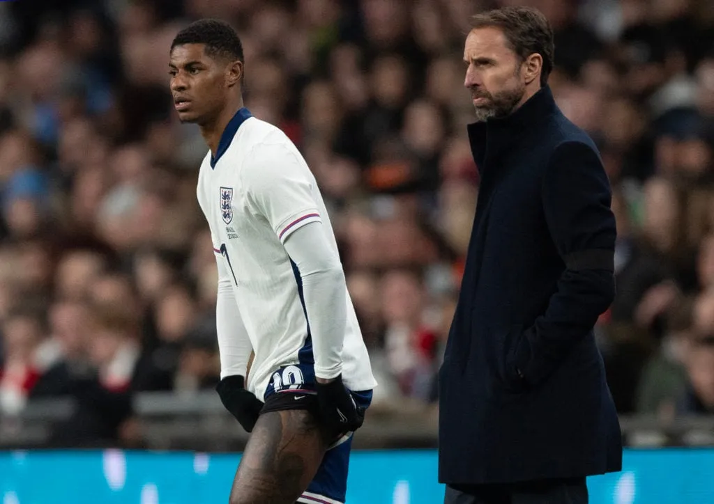 Paul Merson reagerar när Marcus Rashford lämnade Gareth Southgates Englands lag till EM 2024