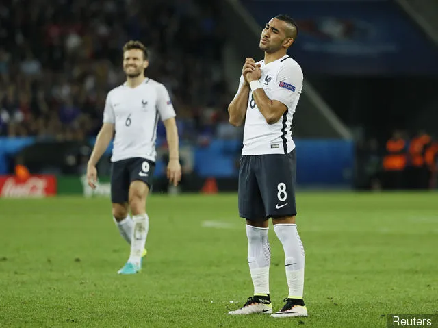 Yohan Cabaye säger att Dimitri Payet har varit Frankrikes bästa spelare vid EM 2016