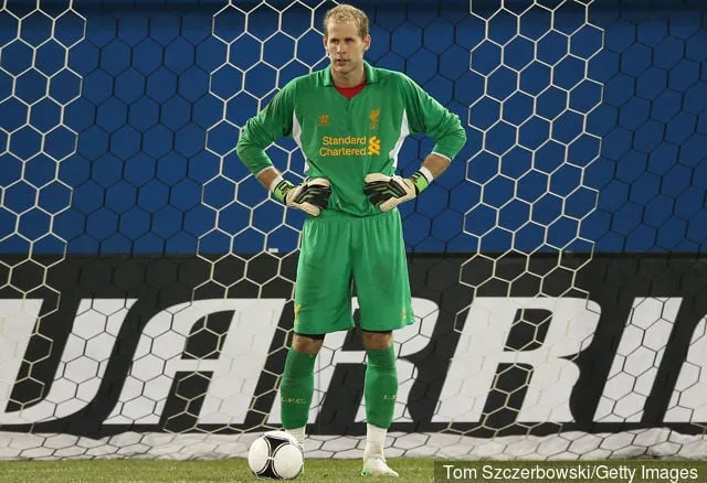 Peter Gulacsi' title='Peter Gulacsis fremragende Bundesliga-form forstærker Liverpools målmands elendighed