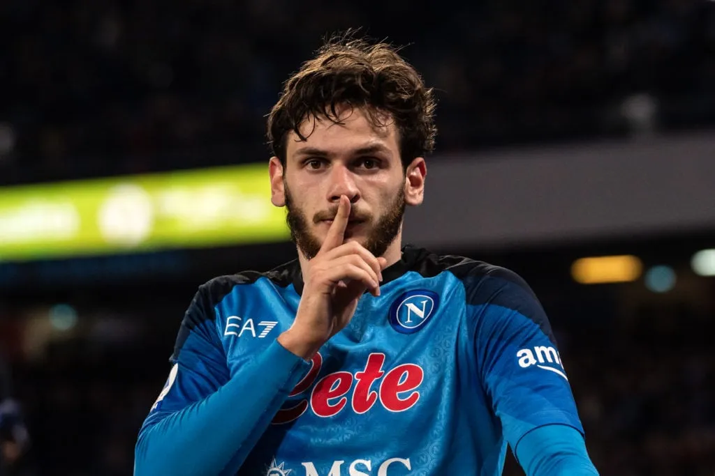 Tottenham-målet Kvaratskhelia gør transferrygterne tavse med sin målfejring