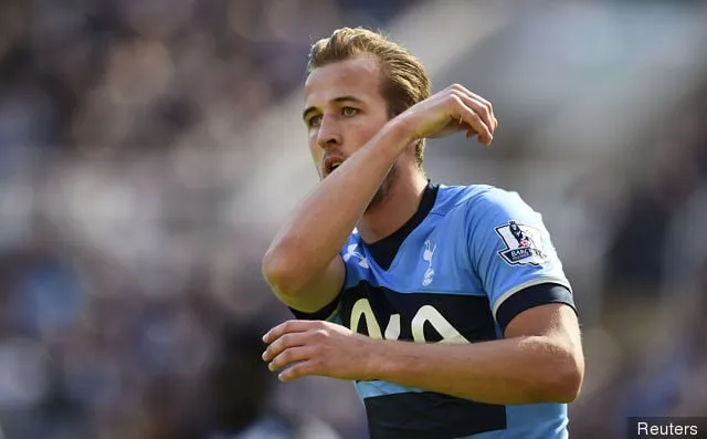 Tottenham' title='Harry Kane sender besked på Twitter. Tottenhams fans svarer