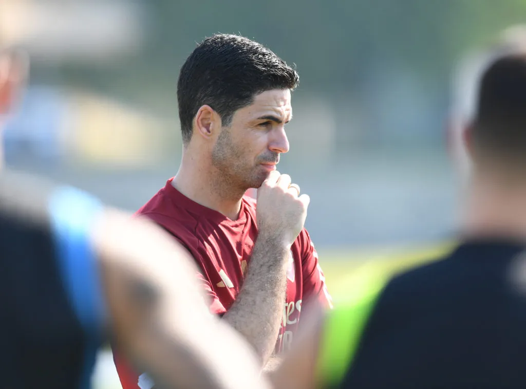 Mikel Arteta, az Arsenal főnöke a Barcelona értesüléseire reagál